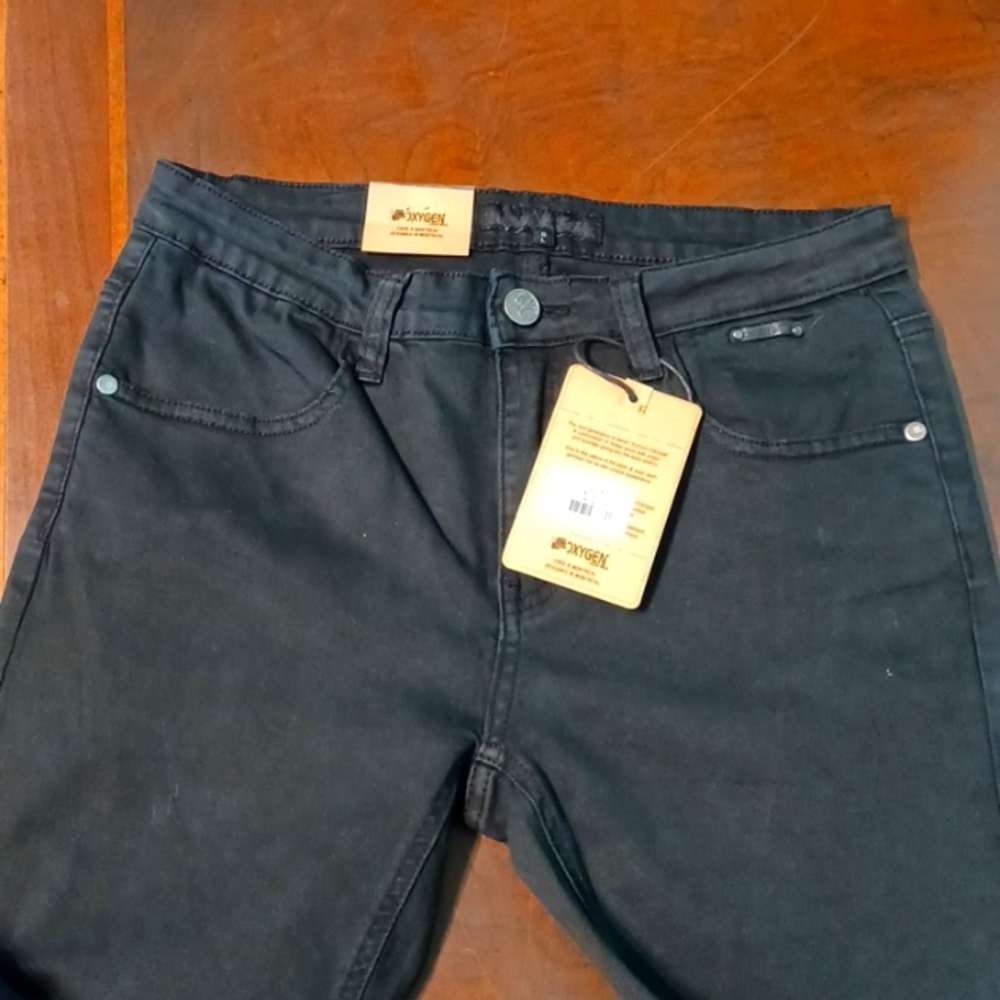 NEW! Oxygen black Denim Jeans 4982